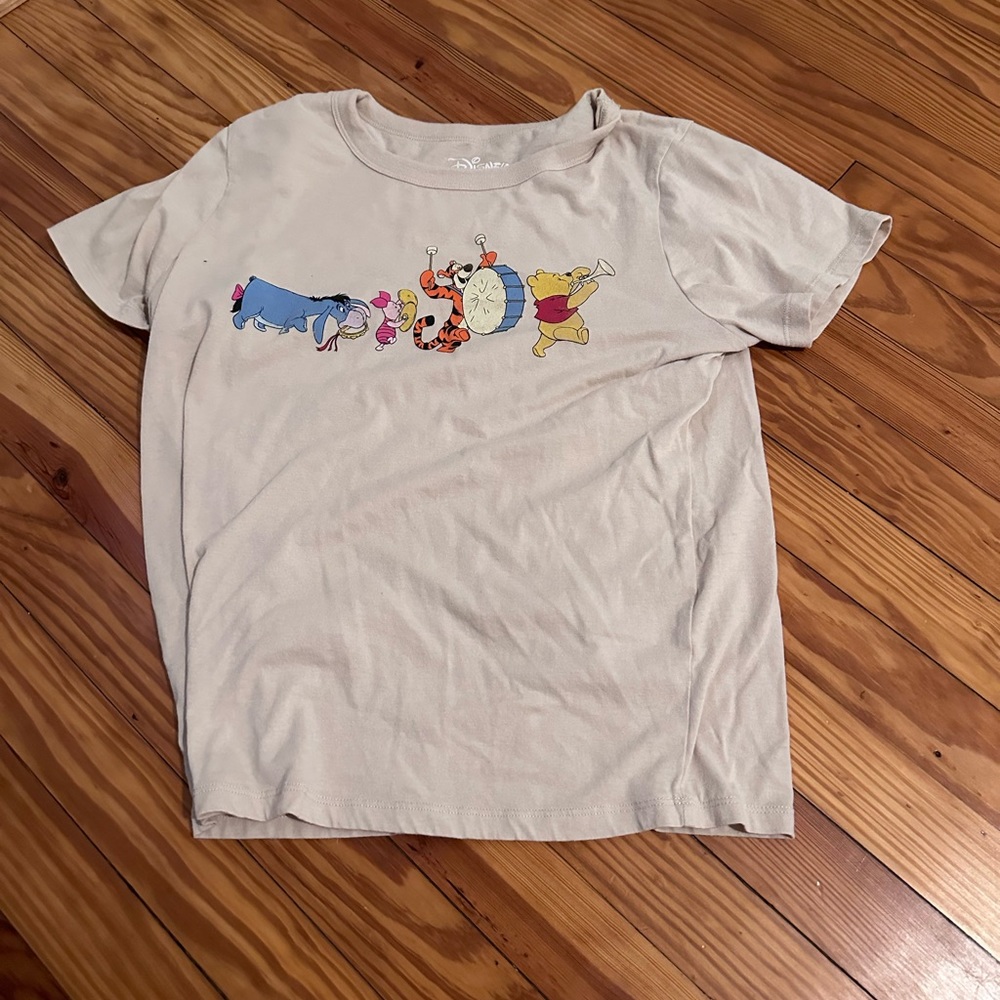 Whinnie the Pooh Disney Crop Top Tshirt